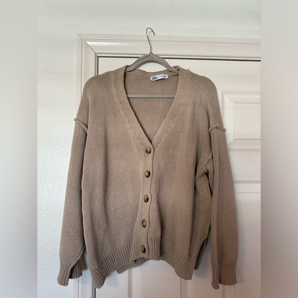 Zara oversized cardigan